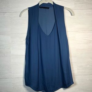 Zara V neck flowy top